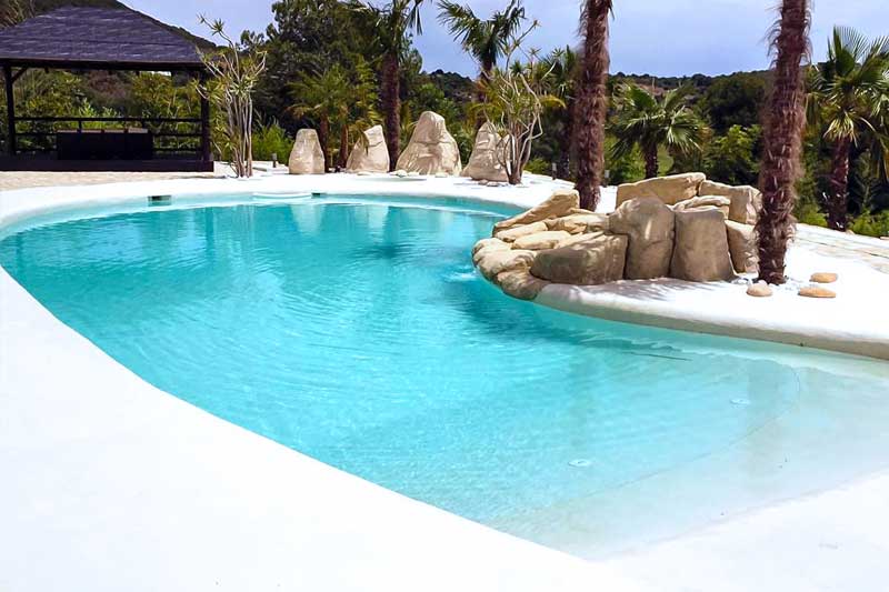 Piscina de arena