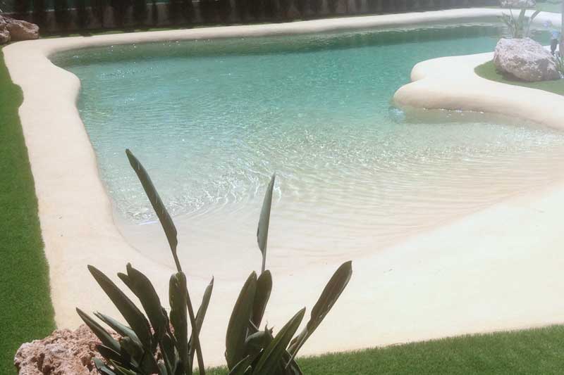 Piscina de arena